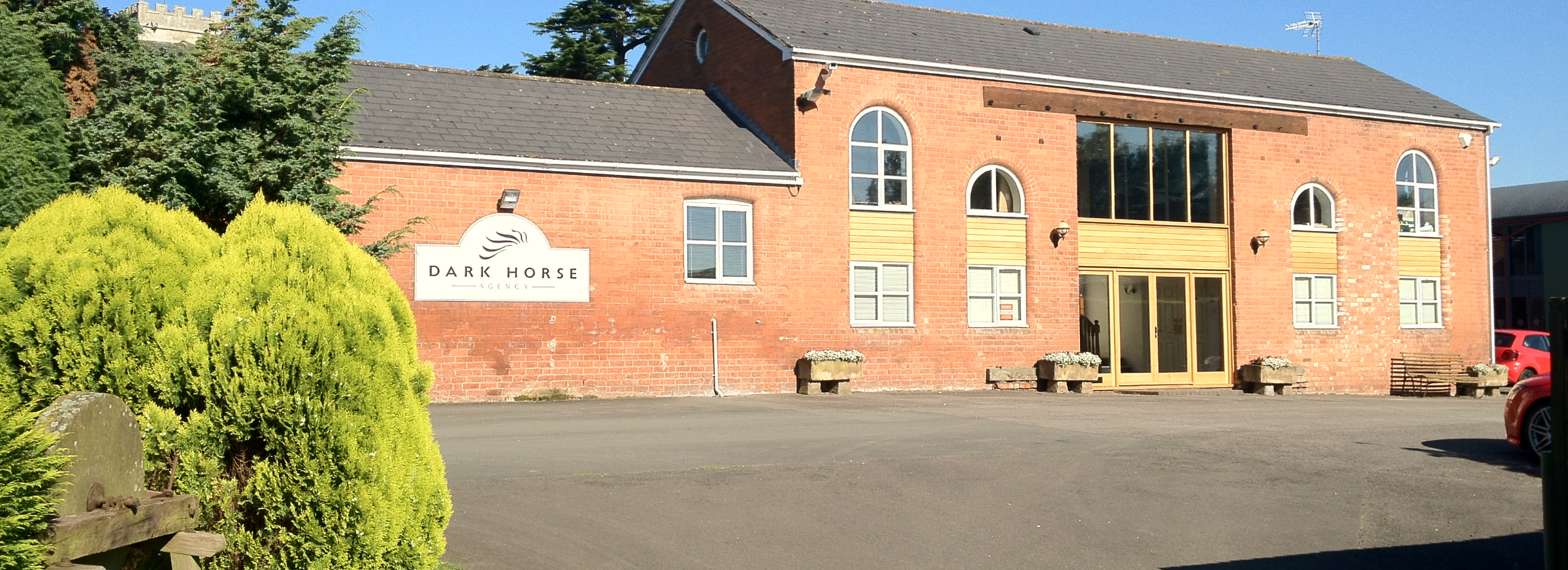 The Dark Horse Agency barn conversion at The Steadings, Maisemore